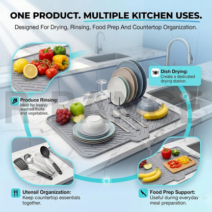 KitchenFlex™ Silicone Drying Mat