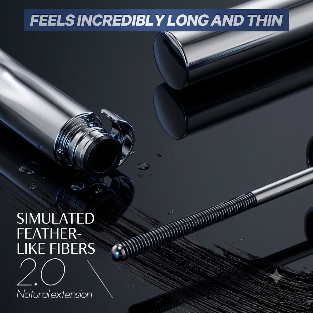 Lashora™ Metal Wand Waterproof Mascara