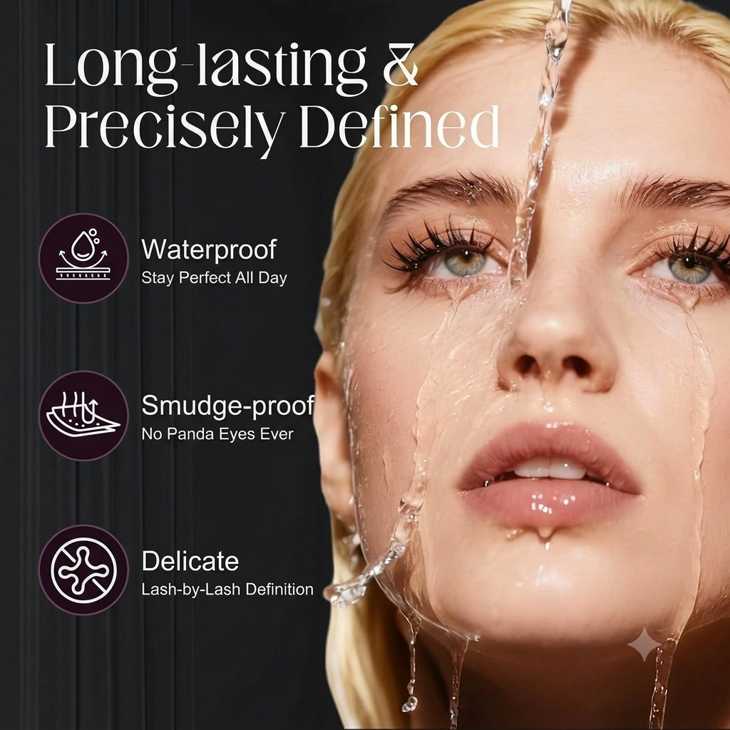 Lashora™ Metal Wand Waterproof Mascara