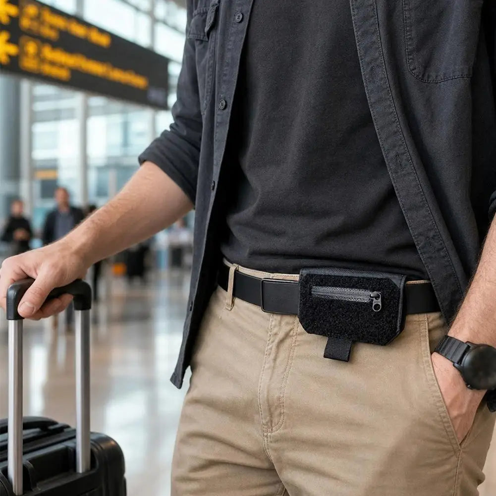 WaistVault™ I Anti-Theft Travel Belt Wallet